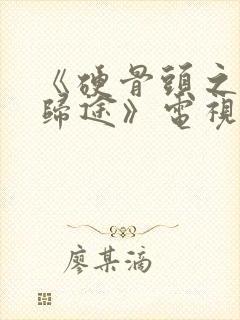 《硬骨头之绝地归途》电视剧