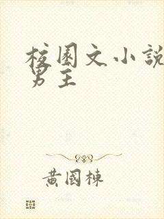 校园文小说校霸男主