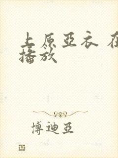 上原亚衣 在线播放