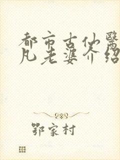 都市古仙医叶不凡老婆介绍