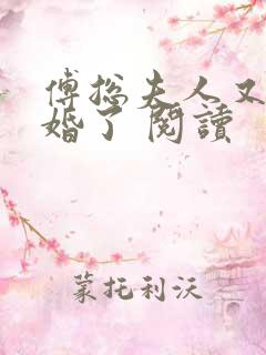 傅总夫人又闹离婚了 阅读