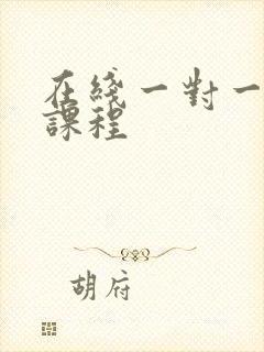 在线一对一外教课程