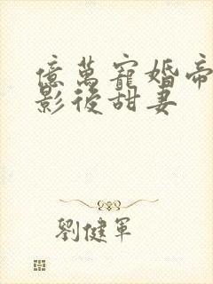 亿万宠婚帝少的影后甜妻