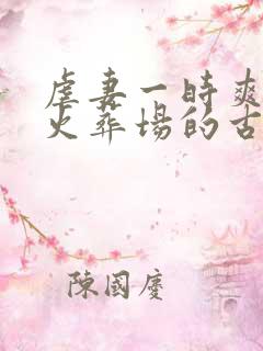 虐妻一时爽追妻火葬场的古言