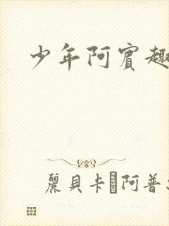 少年阿宾趣笔阁