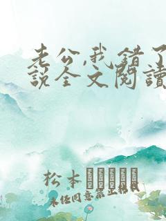 老公,我错了小说全文阅读