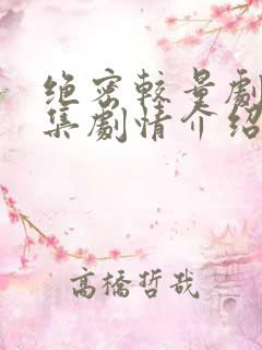 绝密较量剧情分集剧情介绍电视猫