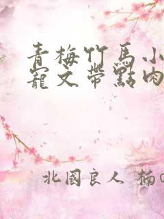 青梅竹马小说甜宠文带点肉