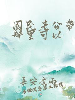 国民老公带回家哪里可以