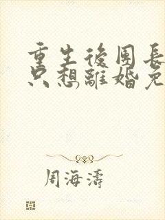 重生后团长夫人只想离婚免费阅读