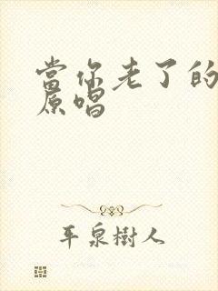 当你老了的歌曲原唱