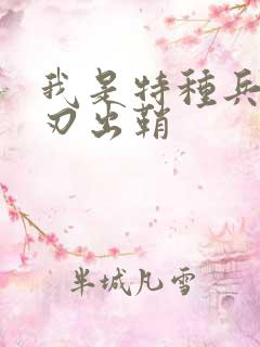 我是特种兵之利刃出鞘