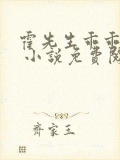 霍先生乖乖宠我 小说免费阅读全本