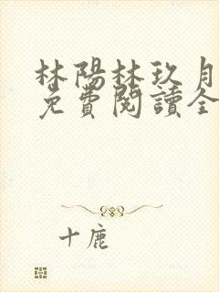 林阳林玖月小说免费阅读全文无弹窗