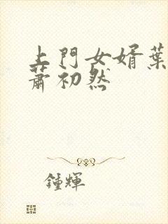 上门女婿叶辰与萧初然