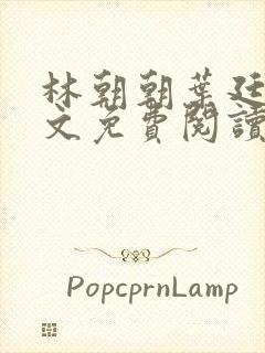 林朝朝叶廷川全文免费阅读最新章节