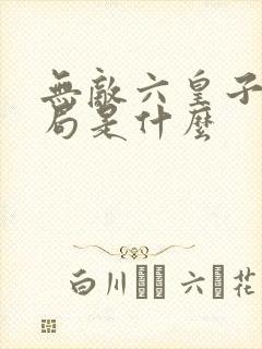 无敌六皇子大结局是什么