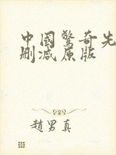 中国惊奇先生无删减原版
