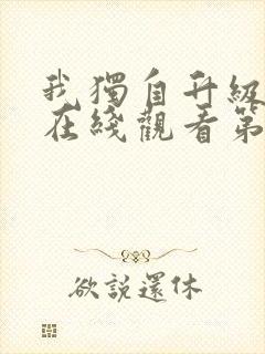 我独自升级动漫在线观看第二季