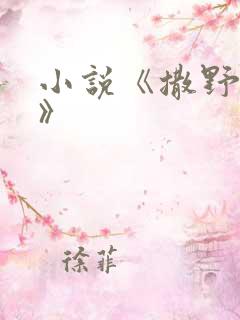 小说《撒野巫哲》