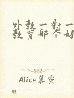 外教一对一在线教育哪个好