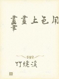 画画上色用什么笔