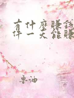 有什么赚钱的软件一天能赚100