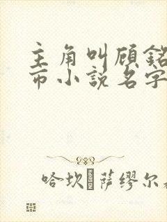 主角叫顾铭的都市小说名字