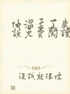 他温柔了岁月小说免费阅读