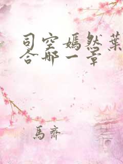 司空嫣然叶凡结合哪一章