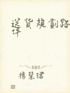 送货规划路线软件