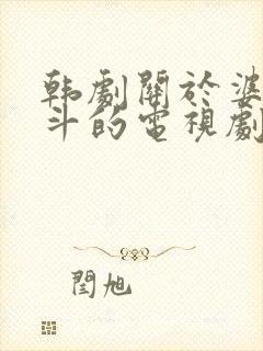 韩剧关于婆媳争斗的电视剧