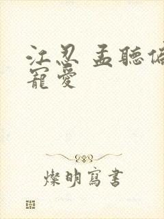 江忍 孟听偏偏宠爱