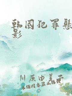 韩国犯罪悬疑电影