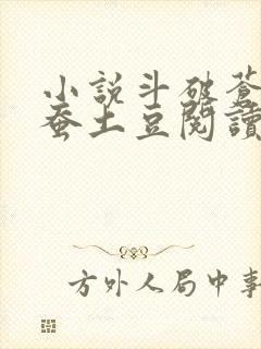 小说斗破苍穹天蚕土豆阅读