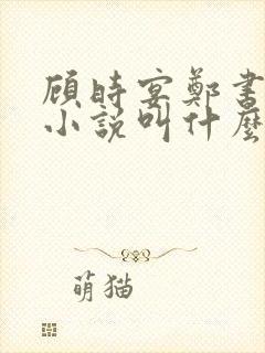 顾时宴郑书意的小说叫什么