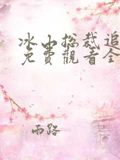 冰山总裁追妻路免费观看全集