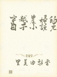 穿越农妇的古代日子小说免费阅读