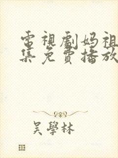 电视剧妈祖38集免费播放