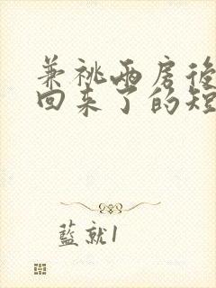 兼祧两房后夫君回来了的短剧