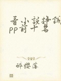 看小说挣钱的app前十名