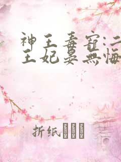 神王毒宠:二嫁王妃晏无悔