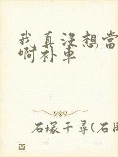 我真没想当反派啊补车