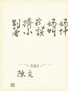 别挤我妈妈了原著小说叫什么名字