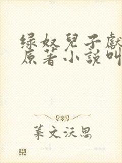 绿奴儿子献大宇原著小说叫什么名字