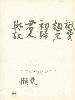 与君初相识恰似故人归免费