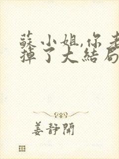 苏小姐,你老公掉了大结局