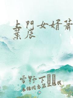 上门女婿萧初然叶辰