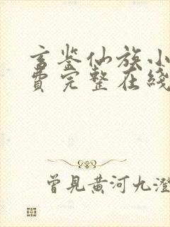 玄鉴仙族小说免费完整在线阅读