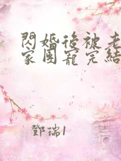 闪婚后被老公全家团宠完结